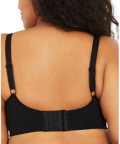 Plus Size Seamless Nursing and Maternity Bra Black $20.40 Bras