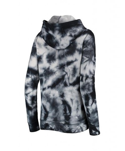 Women's Black San Francisco Giants Tie-Dye Full-Zip Hoodie Black $35.20 Sweatshirts