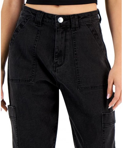 Juniors' High-Rise Carpenter Mom Jeans Jaxon $17.05 Jeans