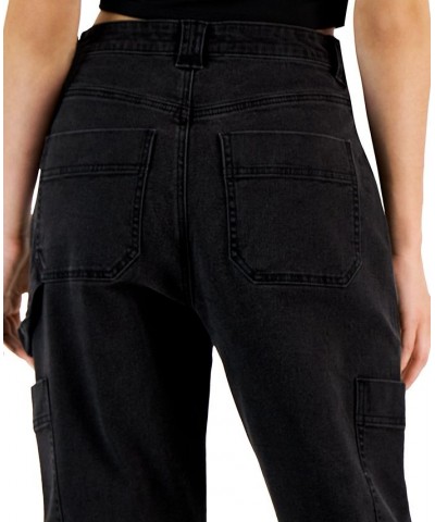 Juniors' High-Rise Carpenter Mom Jeans Jaxon $17.05 Jeans