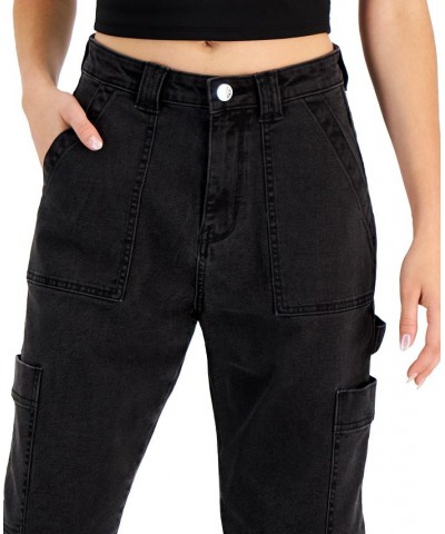 Juniors' High-Rise Carpenter Mom Jeans Jaxon $17.05 Jeans