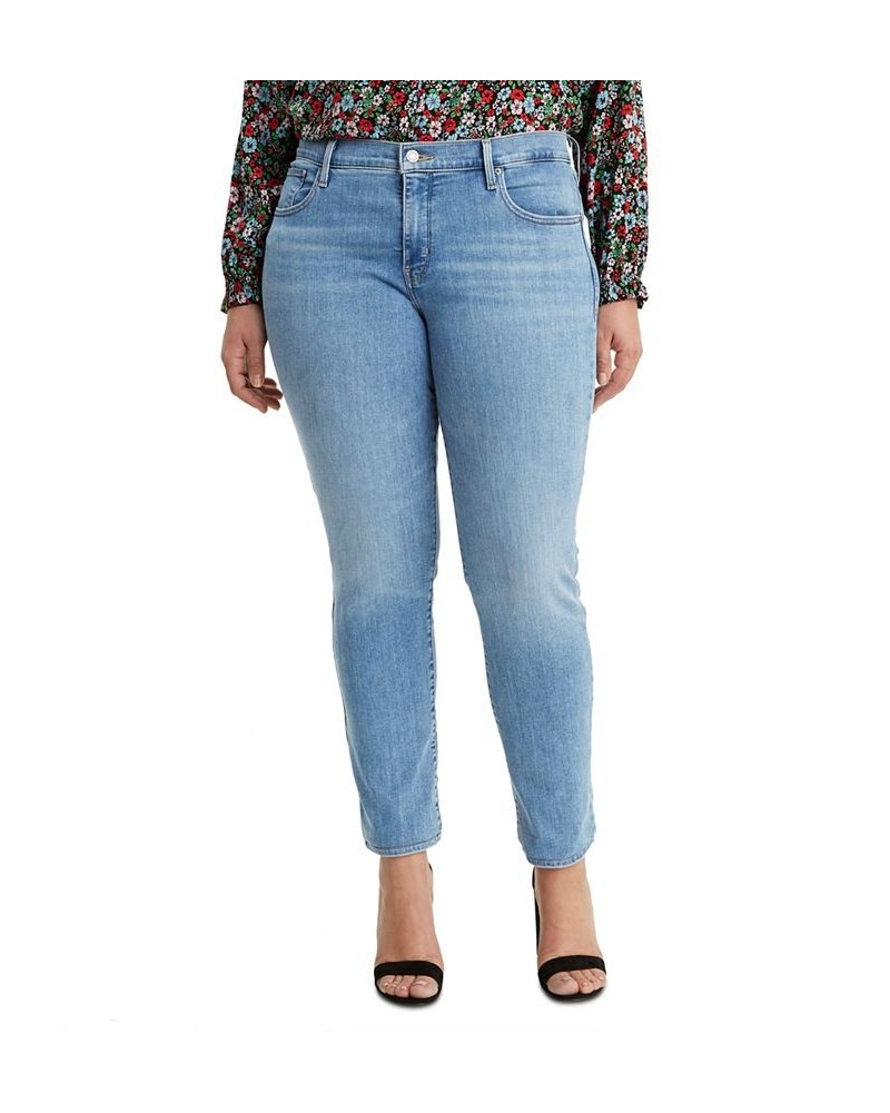 Trendy Plus Size 311 Shaping Skinny Jeans Oahu Morning Dew $37.79 Jeans