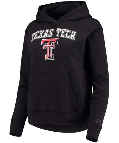 Women's Black Texas Tech Red Raiders All Day Team Fleece Pullover Hoodie Black $37.44 Sweatshirts