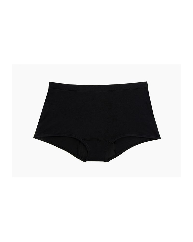 Leak proof Comfort Boy short Black $33.00 Panty