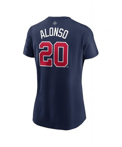 Women's Pete Alonso Navy USA Baseball 2023 World Baseball Classic Name and Number T-shirt Navy $28.99 Tops