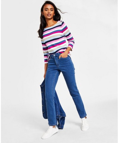 Women's Lexington Tummy Control Straight-Leg Jeans Bold Strawberry $12.50 Jeans