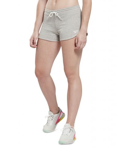 Women's Identity French Terry Shorts Gray $16.45 Shorts