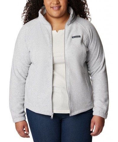 Women's Benton Springs Fleece Jacket XS-3X Cirrus Grey Heather $24.75 Jackets