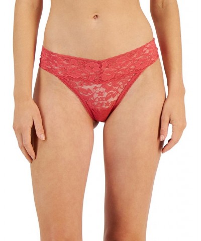 Lace Thong Underwear Lingerie Coral Cave $9.43 Panty