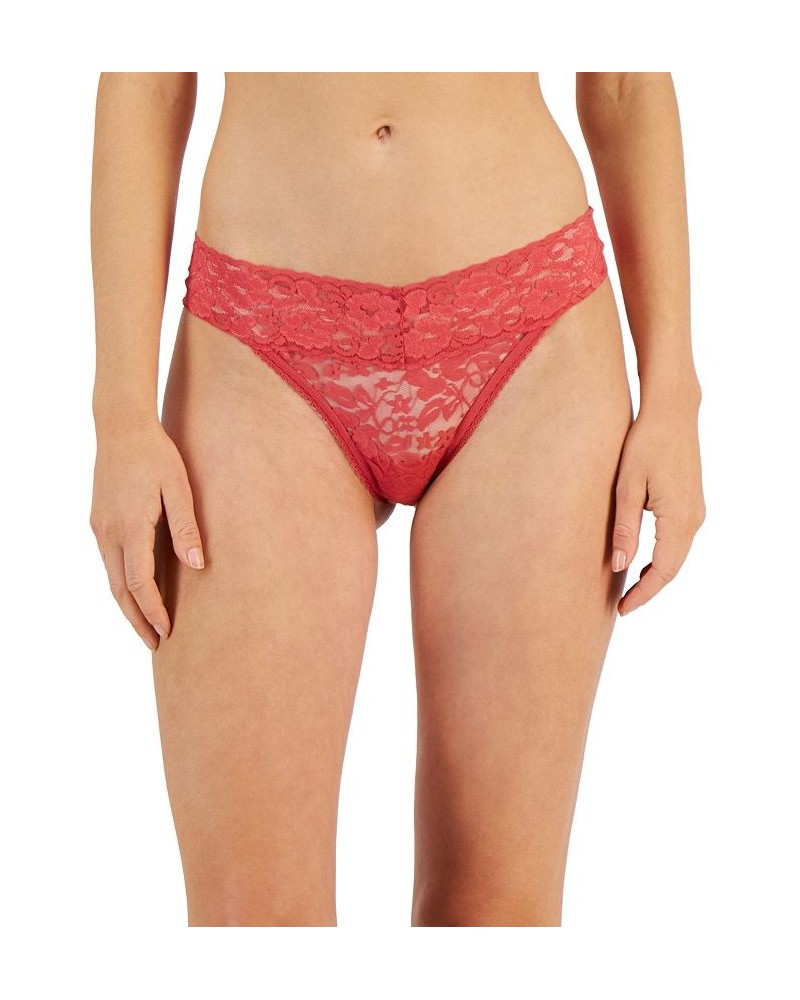 Lace Thong Underwear Lingerie Coral Cave $9.43 Panty