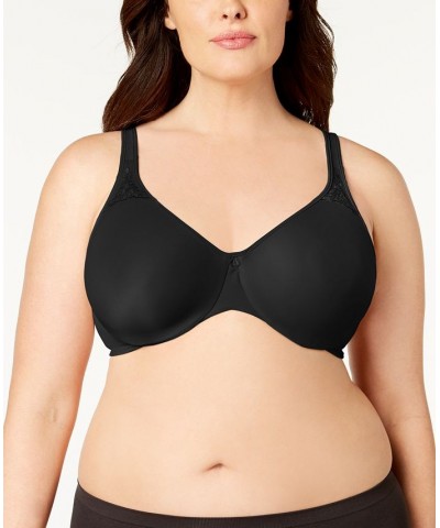 Passion for Comfort Seamless Underwire Minimizer Bra 3385 Black $13.64 Bras