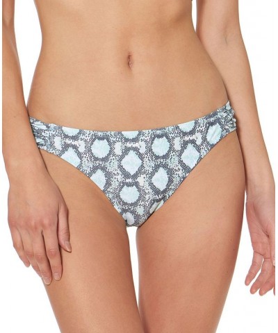 Snake-Print Hipster Bikini Bottoms Mist $21.11 Swimsuits