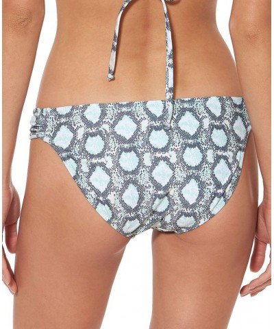 Snake-Print Hipster Bikini Bottoms Mist $21.11 Swimsuits