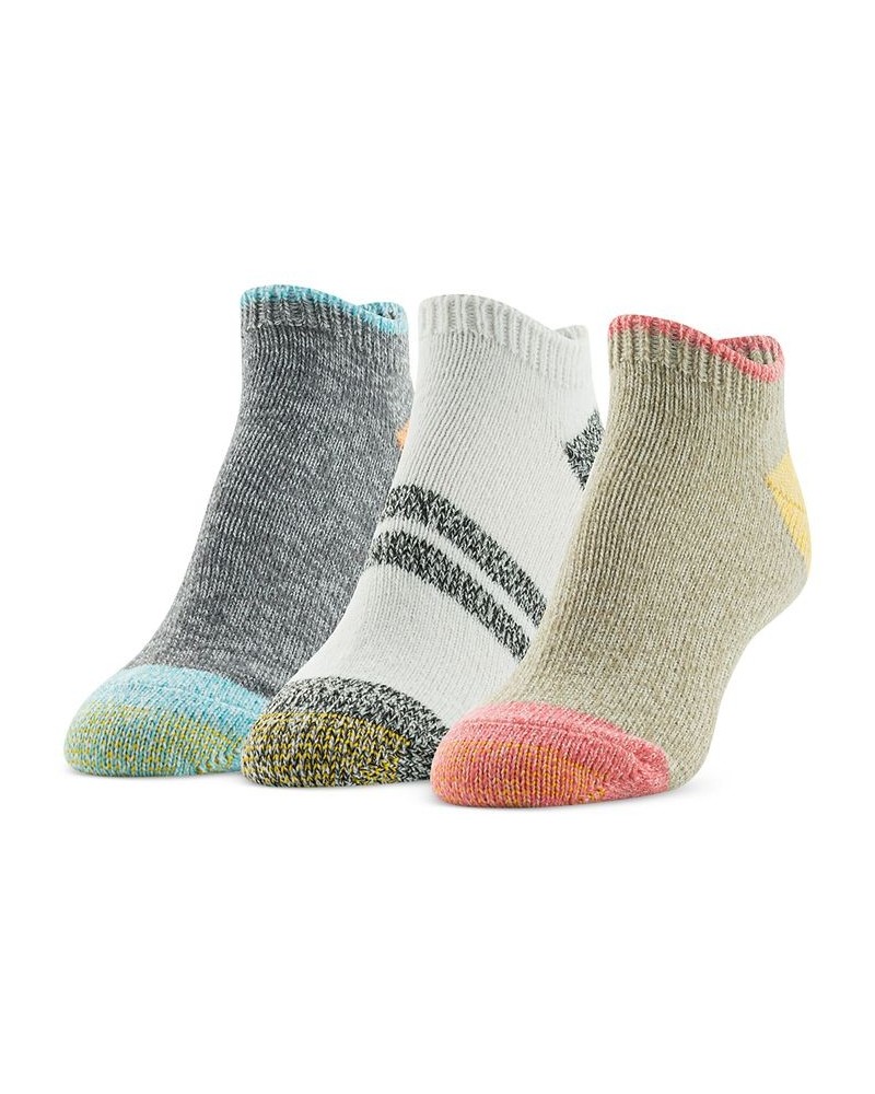 Women's 3-Pk. Casual Happy Day No-Show Socks Asst 8 $12.60 Socks