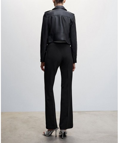 Women's Wide Leg Fluid Pants Black $40.79 Pants