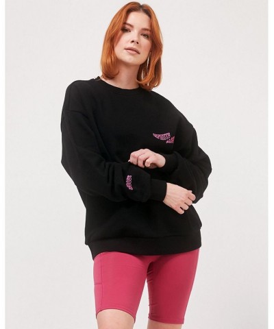 Infinite Passions FT Sweatshirt for Women Black $32.55 Sweatshirts