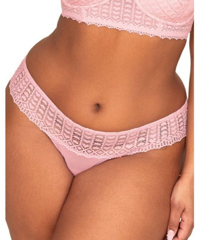 Nymphadora Women's Plus-Size Bikini Panty Pink $14.97 Panty