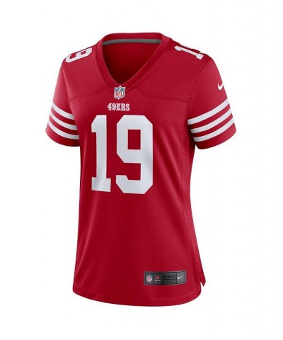 Women's Deebo Samuel Scarlet San Francisco 49ers Player Game Jersey Scarlet $67.20 Jersey