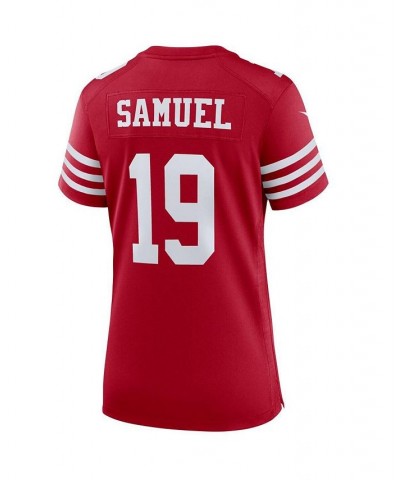 Women's Deebo Samuel Scarlet San Francisco 49ers Player Game Jersey Scarlet $67.20 Jersey