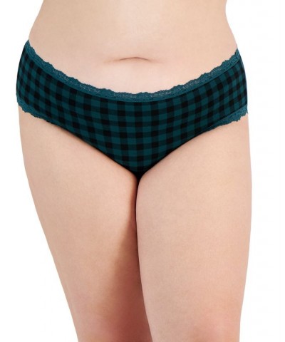 Plus Size Lace-Trim Hipster Underwear Buffalo $6.96 Panty