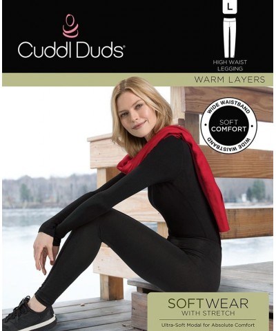 Softwear with Stretch High-Waist Leggings Rhubarb $11.31 Pants