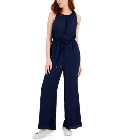 Women's Wide-Leg Jumpsuit Indigo Sea $34.15 Outfits