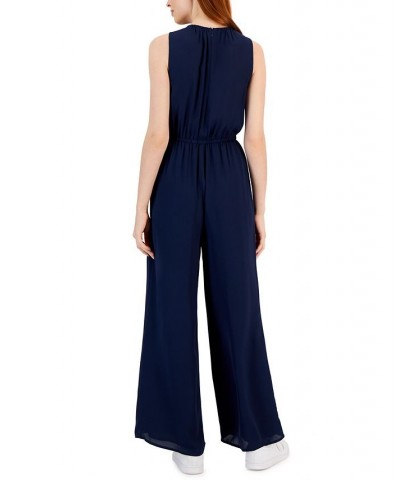 Women's Wide-Leg Jumpsuit Indigo Sea $34.15 Outfits