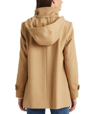 Women's Hooded Walker Coat Tan/Beige $88.20 Coats