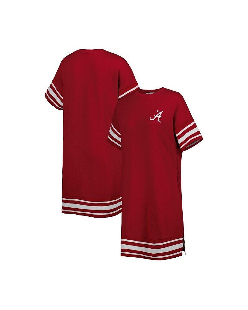 Women's Crimson Alabama Crimson Tide Cascade T-shirt Dress Crimson $35.69 Dresses