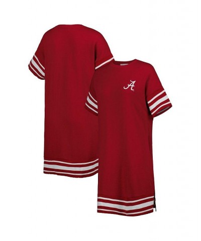 Women's Crimson Alabama Crimson Tide Cascade T-shirt Dress Crimson $35.69 Dresses