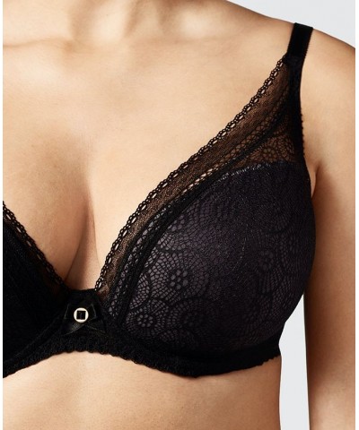 Festivite Lace Plunge Bra 3682 Online Only Black $25.37 Bras