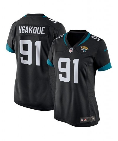 Women's Yannick Ngakoue Black Jacksonville Jaguars Game Player Jersey Black $47.30 Jersey