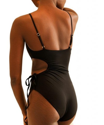 Women's Shorebreak Swim One Piece Black $29.25 Swimsuits