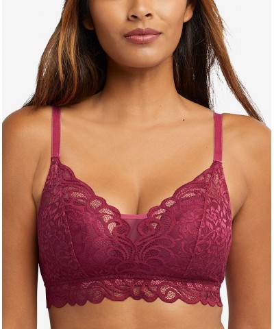 Comfort Revolution Lace Desire Shaping Wireless Bra DF6591 New Signature Berry $14.57 Bras