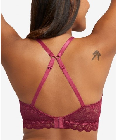 Comfort Revolution Lace Desire Shaping Wireless Bra DF6591 New Signature Berry $14.57 Bras