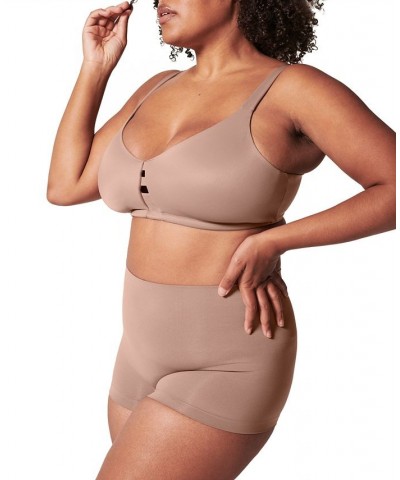 Women's EcoCare Shaping Boyshort Underwear 40049R Brown $15.64 Shapewear