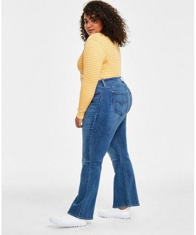 Plus Size 726 High-Rise Flare-Leg Jeans Take A Walk $29.40 Jeans