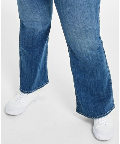 Plus Size 726 High-Rise Flare-Leg Jeans Take A Walk $29.40 Jeans