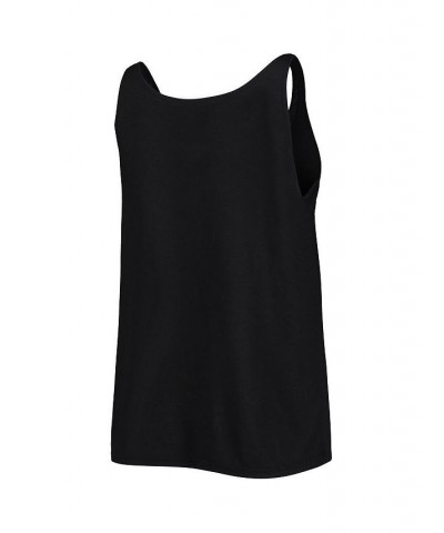 Women's Black San Francisco Giants Slouchy Tank Top Black $22.79 Tops