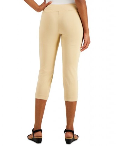 Women's Essential Pull-On Capri with Tummy-Control Modern Navy $16.80 Pants