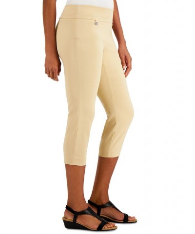 Women's Essential Pull-On Capri with Tummy-Control Modern Navy $16.80 Pants