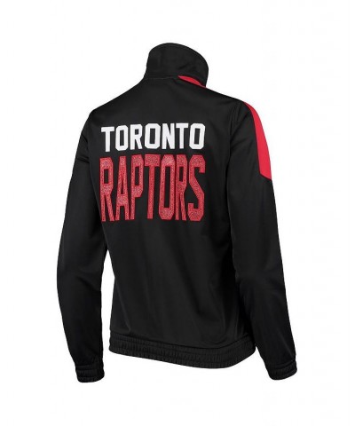 Women's Black Toronto Raptors Jump Shot Full-Zip Track Jacket Black $37.25 Jackets