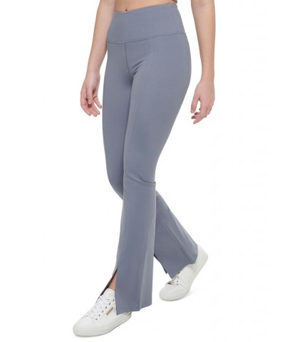 Women's High-Waist Vented Flared Leggings Multi $22.82 Pants