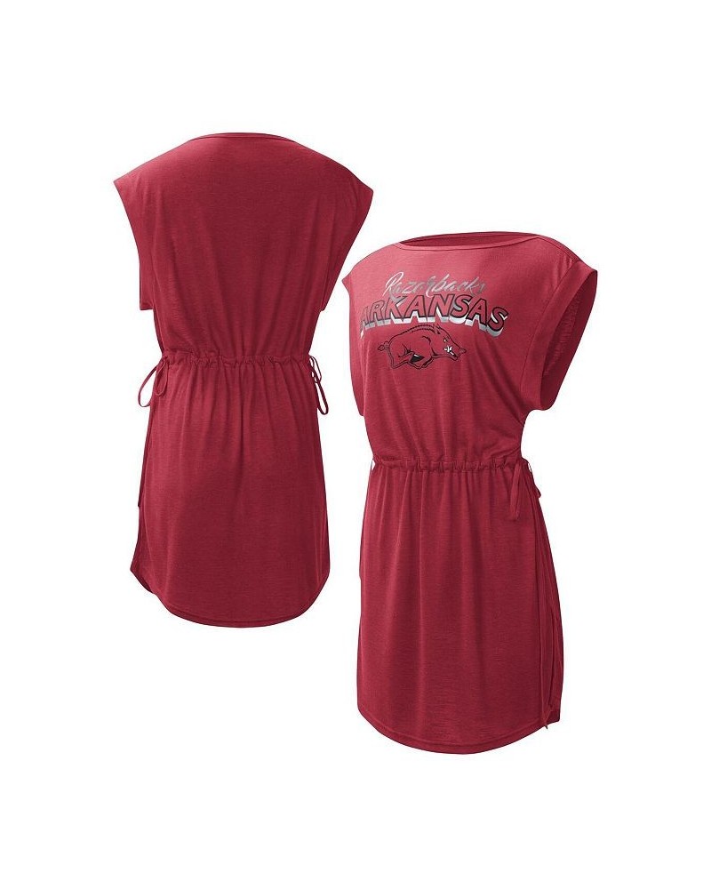 Women's Cardinal Arkansas Razorbacks GOAT Swimsuit Cover-Up Dress Cardinal $23.65 Swimsuits