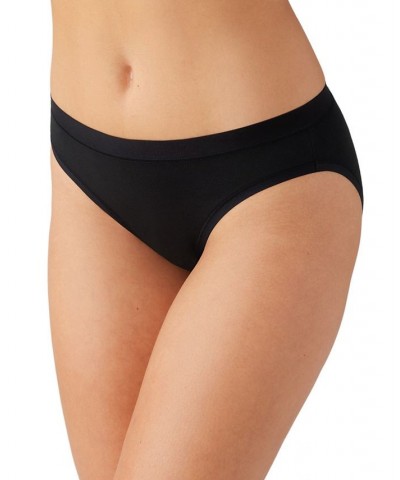 Women's Understated Cotton Bikini Underwear 870362 Black $12.22 Panty