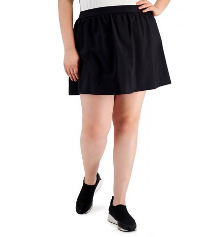 Ideology Plus Size Woven Skort Black $8.96 Skirts