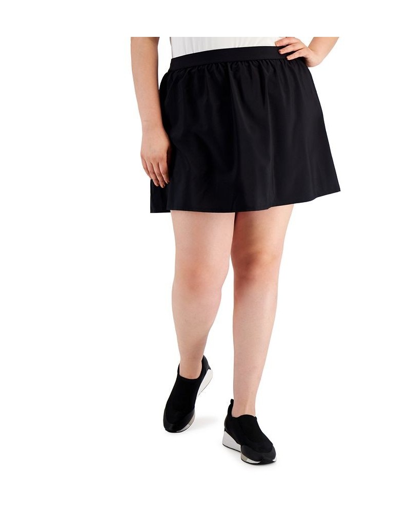 Ideology Plus Size Woven Skort Black $8.96 Skirts