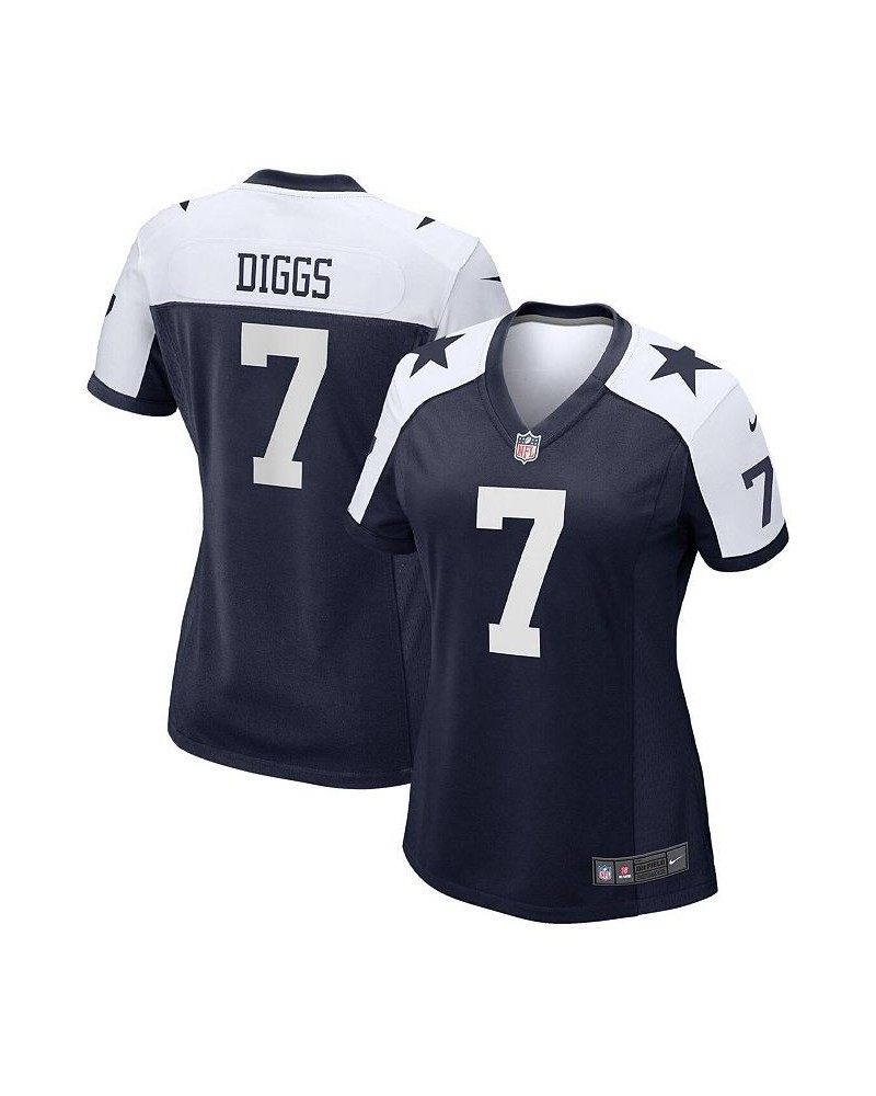 Women's Trevon Diggs Navy Dallas Cowboys Alternate Game Jersey Navy $61.60 Jersey