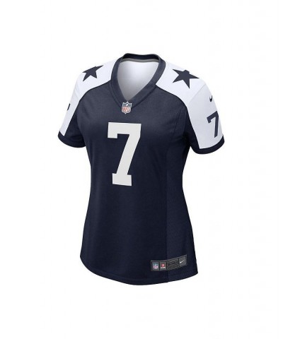 Women's Trevon Diggs Navy Dallas Cowboys Alternate Game Jersey Navy $61.60 Jersey