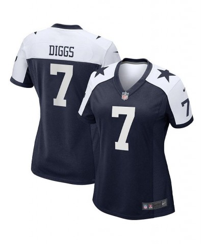 Women's Trevon Diggs Navy Dallas Cowboys Alternate Game Jersey Navy $61.60 Jersey